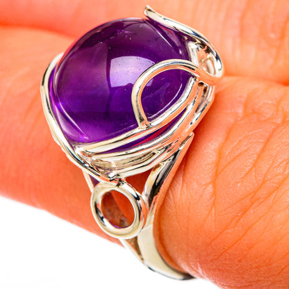 Amethyst Rings handcrafted by Ana Silver Co - RING104825