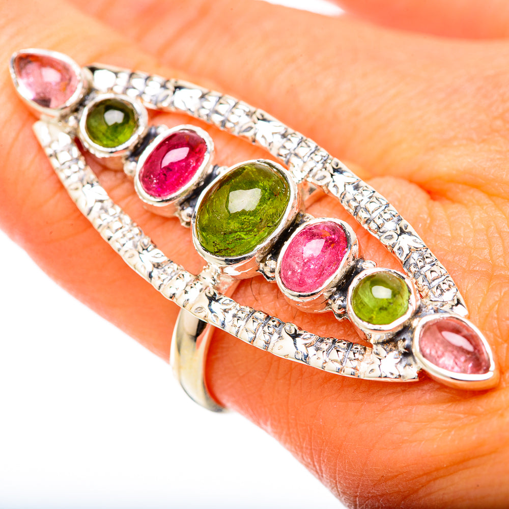 Tourmaline Rings handcrafted by Ana Silver Co - RING104836