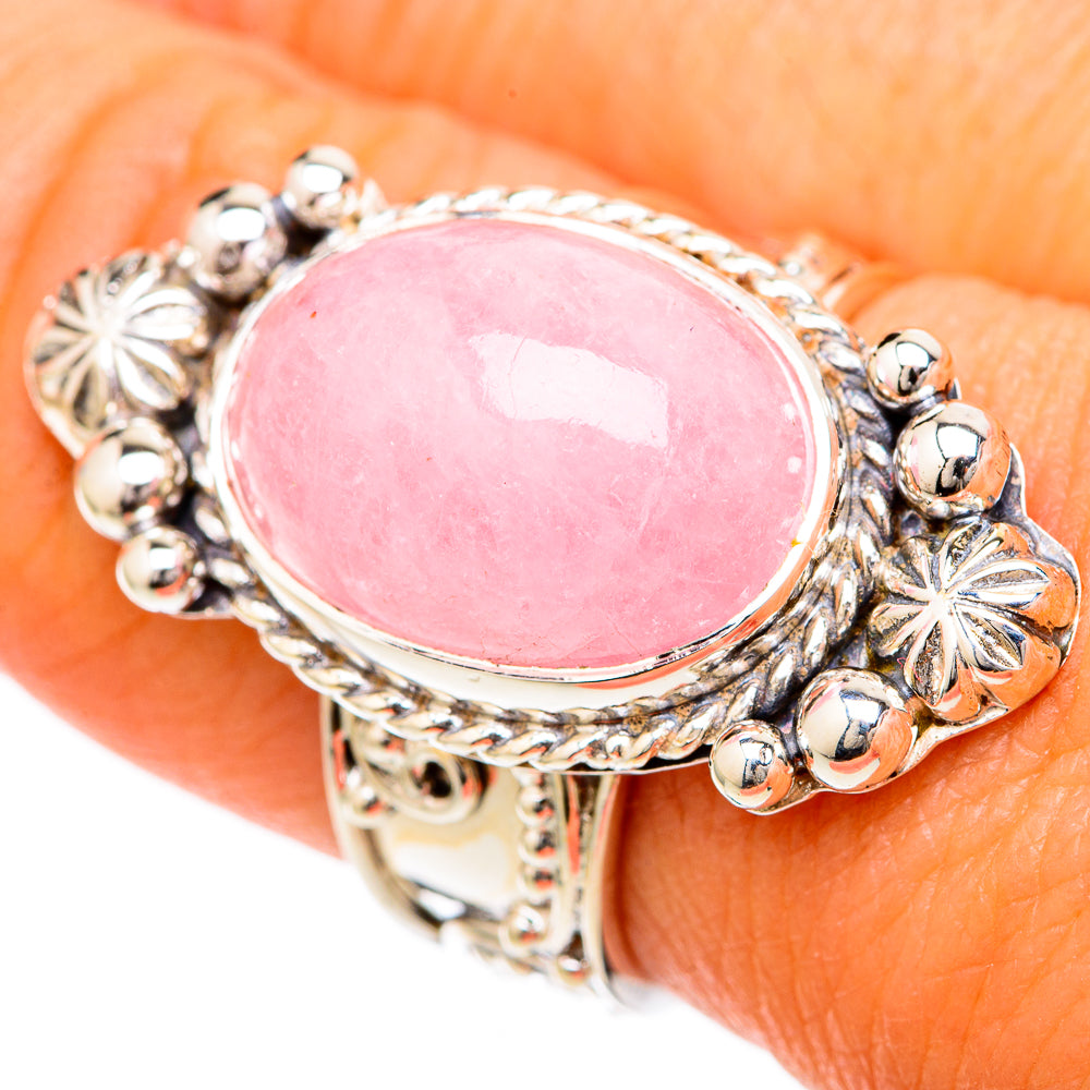 Morganite Rings handcrafted by Ana Silver Co - RING104850