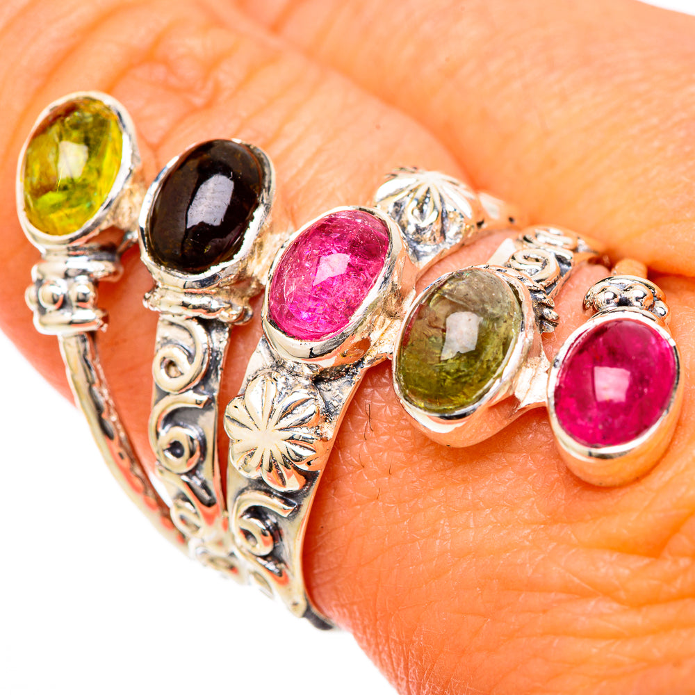 Tourmaline Rings handcrafted by Ana Silver Co - RING104868