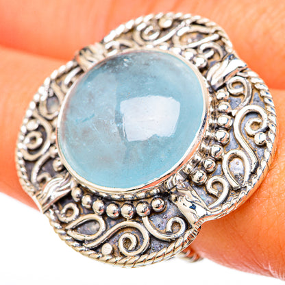 Aquamarine Rings handcrafted by Ana Silver Co - RING104910