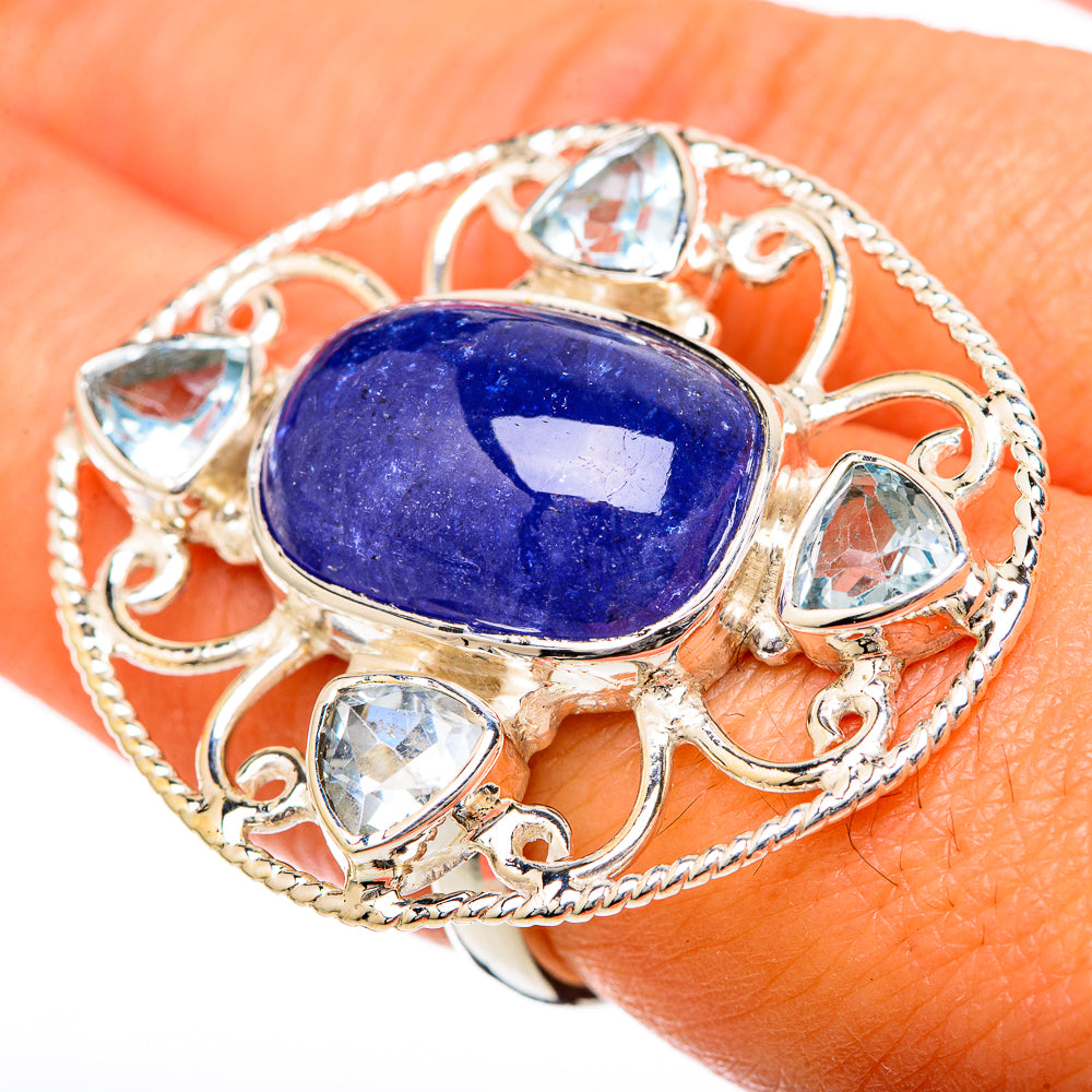 Tanzanite Rings handcrafted by Ana Silver Co - RING104912