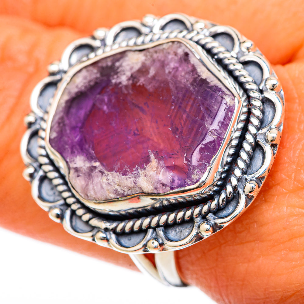 Amethyst Rings handcrafted by Ana Silver Co - RING104924