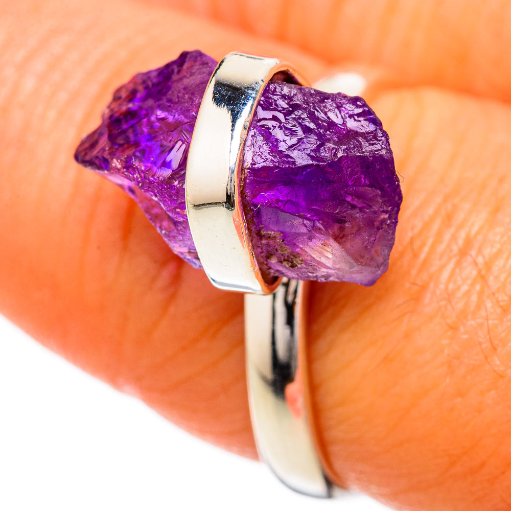 Amethyst Rings handcrafted by Ana Silver Co - RING104956