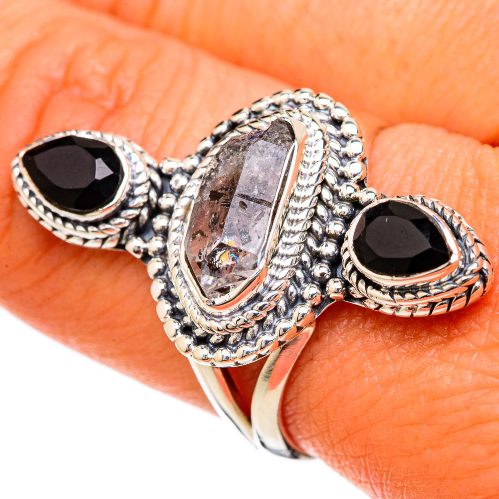 Herkimer Diamond Rings handcrafted by Ana Silver Co - RING104958