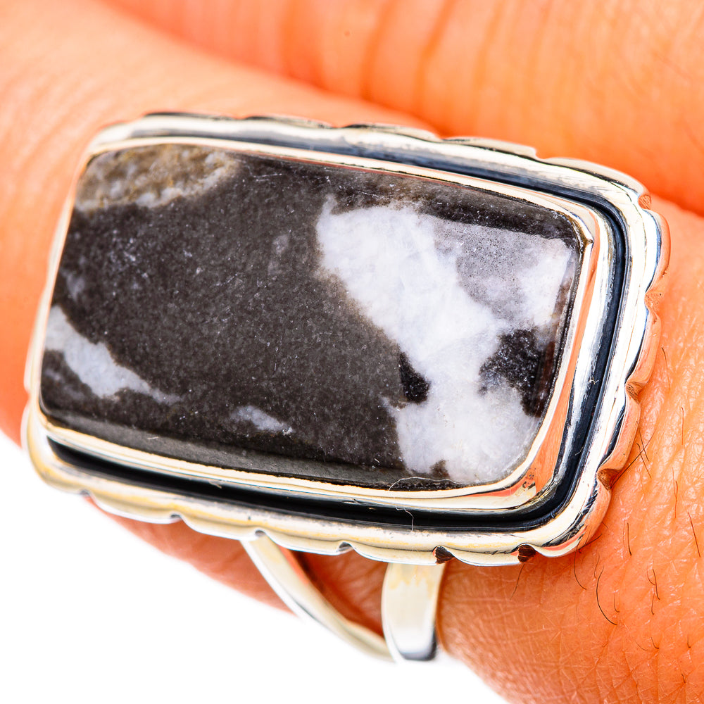 Pinolith Jasper Rings handcrafted by Ana Silver Co - RING104959