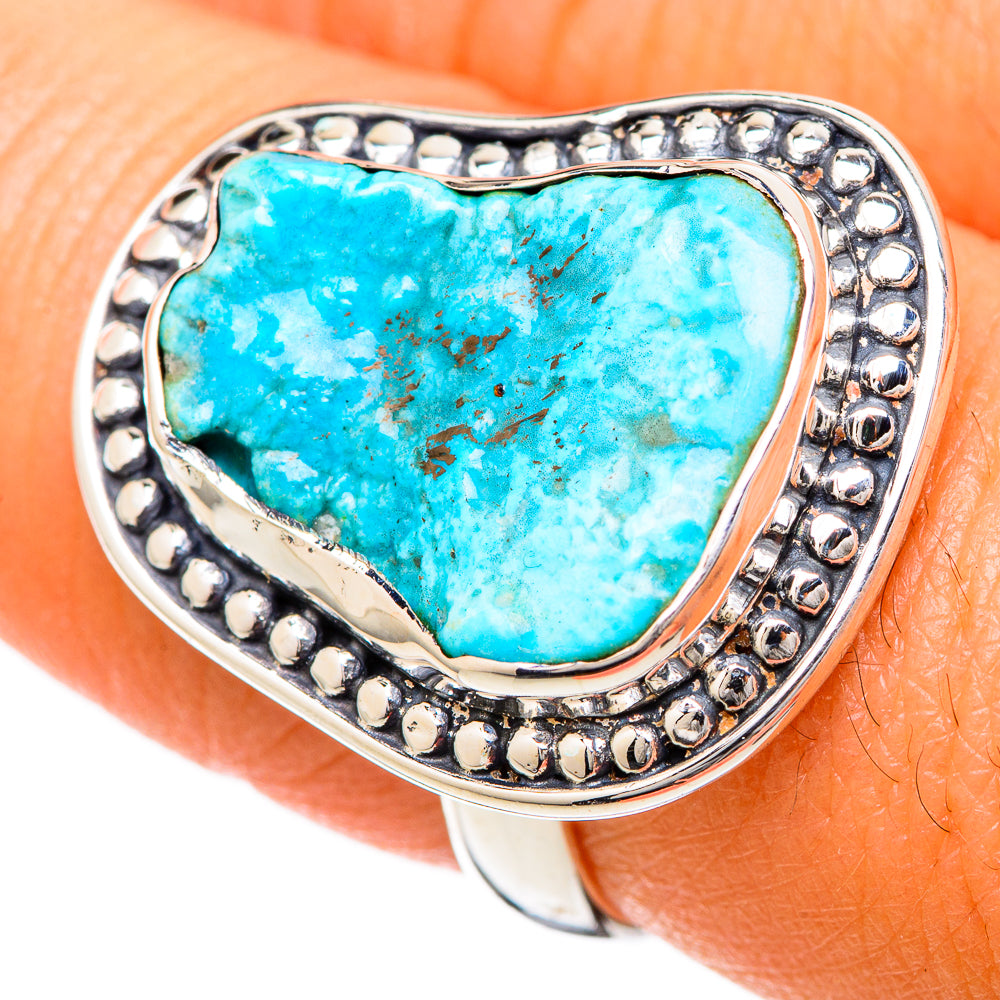 Chrysocolla Rings handcrafted by Ana Silver Co - RING104968