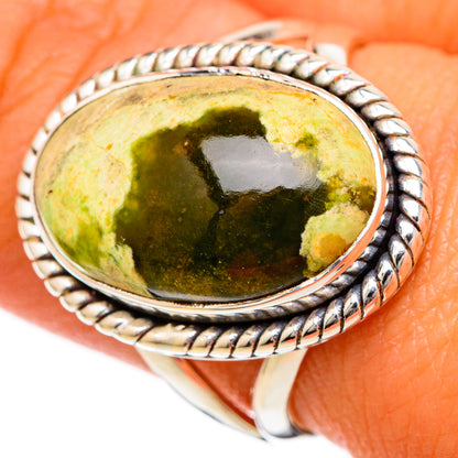 Rainforest Opal Rings handcrafted by Ana Silver Co - RING104972