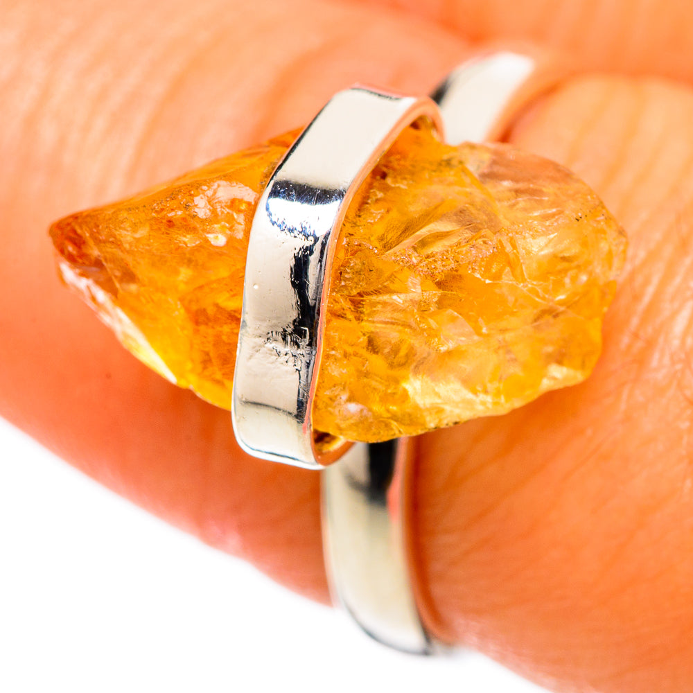 Citrine Rings handcrafted by Ana Silver Co - RING104979