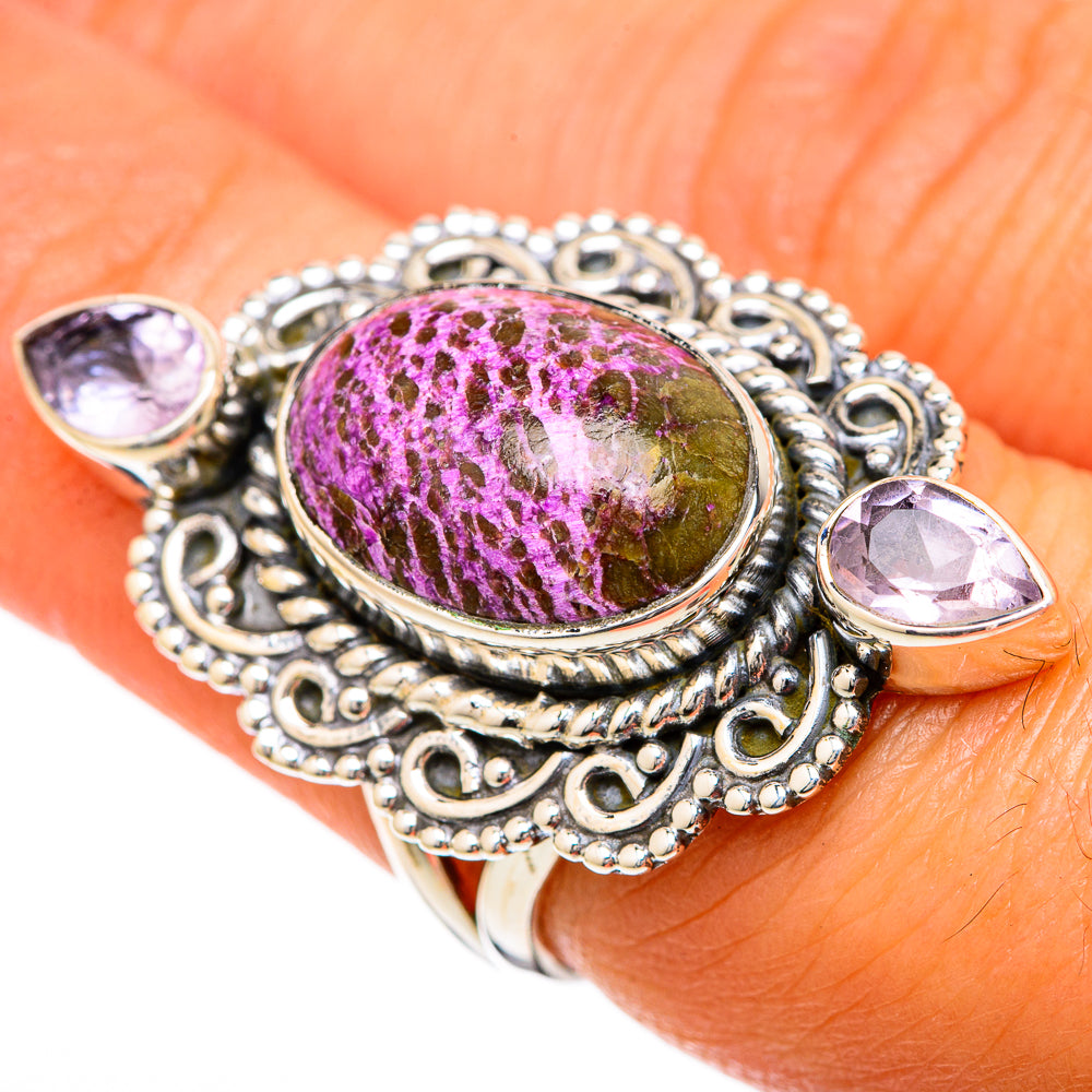 Stichtite Rings handcrafted by Ana Silver Co - RING104983