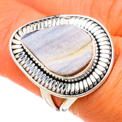 Desert Druzy Rings handcrafted by Ana Silver Co - RING104995