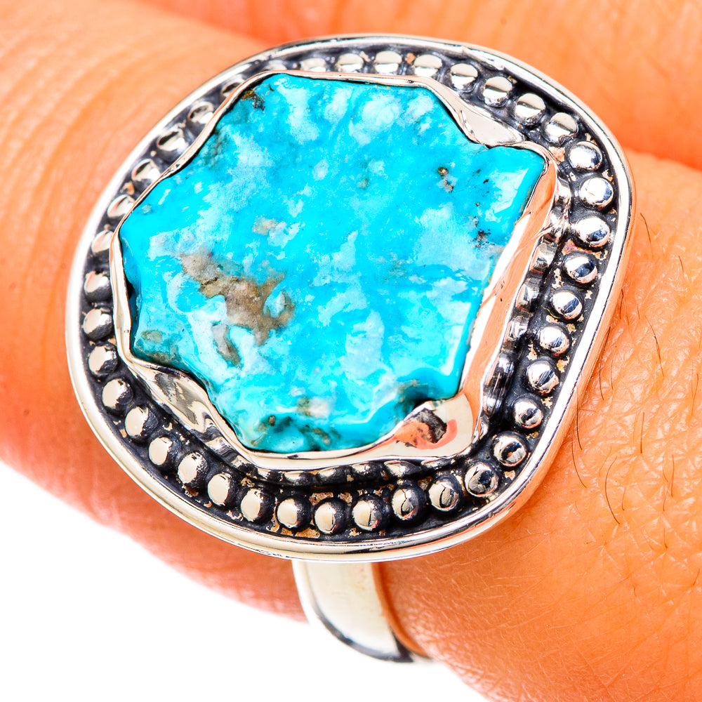 Chrysocolla Rings handcrafted by Ana Silver Co - RING105001