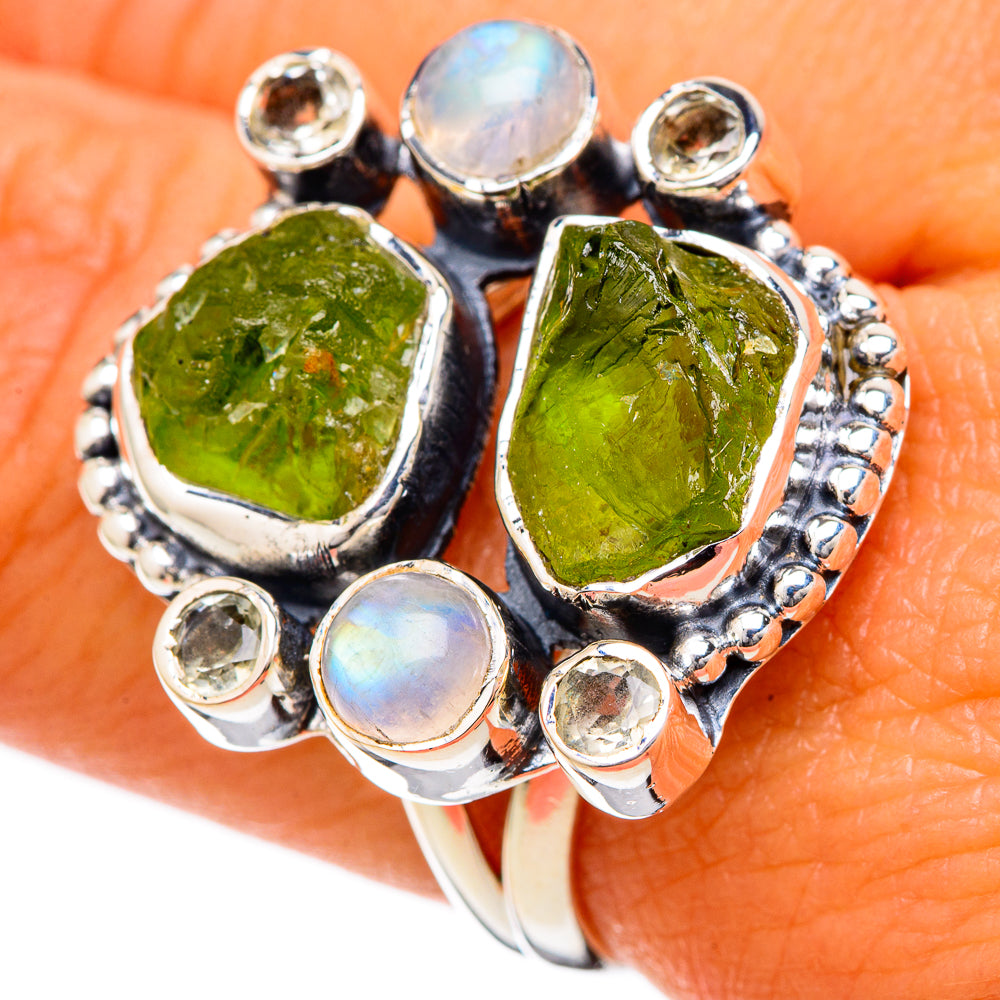 Peridot Rings handcrafted by Ana Silver Co - RING105003