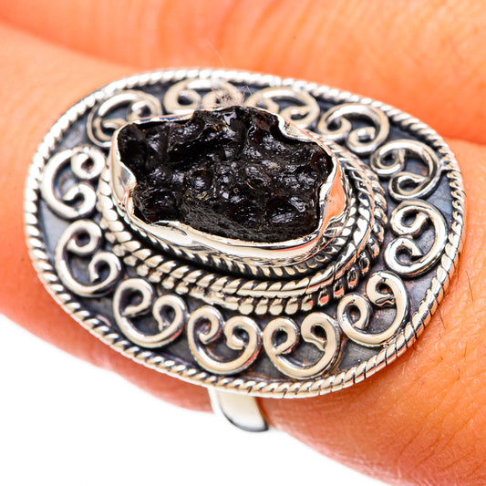 Tektite Rings handcrafted by Ana Silver Co - RING105038