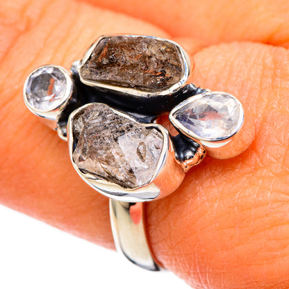 Herkimer Diamond Rings handcrafted by Ana Silver Co - RING105039