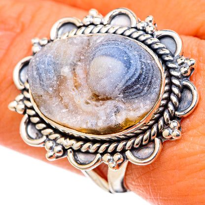 Desert Druzy Rings handcrafted by Ana Silver Co - RING105047