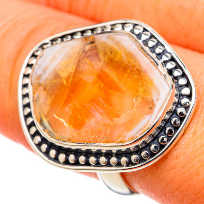 Citrine Rings handcrafted by Ana Silver Co - RING105066