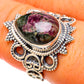 Russian Eudialyte Rings handcrafted by Ana Silver Co - RING105070