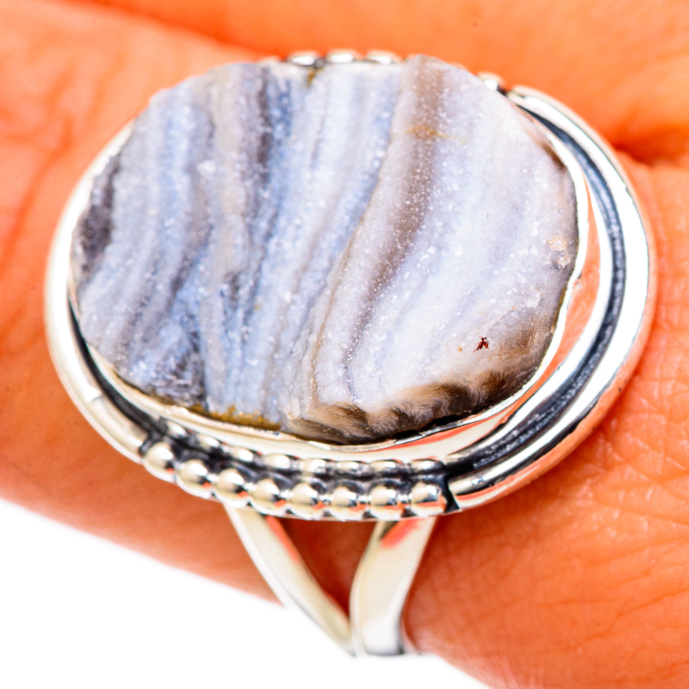 Desert Druzy Rings handcrafted by Ana Silver Co - RING105082