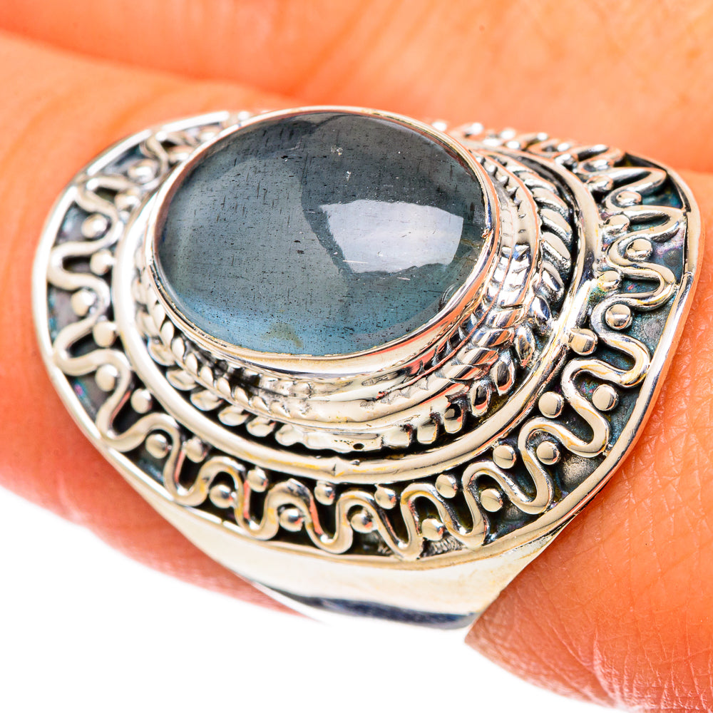 Aquamarine Rings handcrafted by Ana Silver Co - RING105085