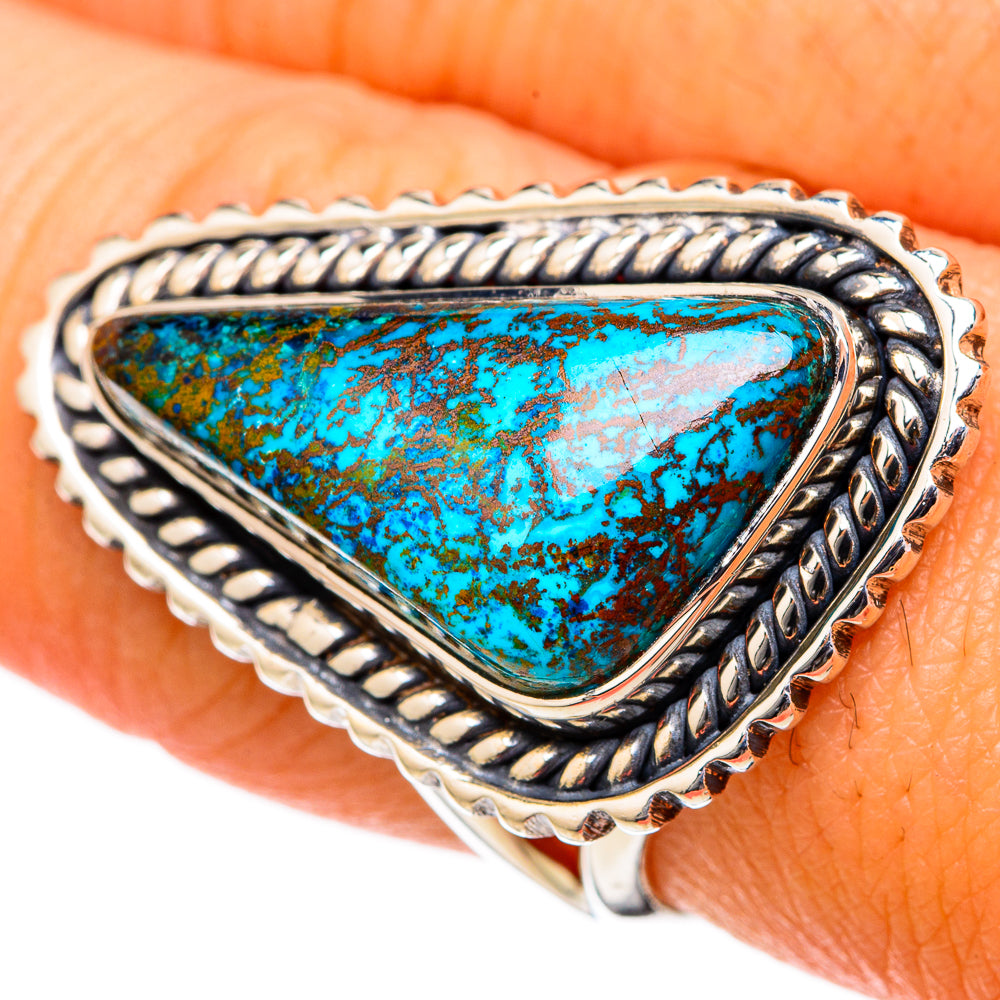 Shattuckite Rings handcrafted by Ana Silver Co - RING105089