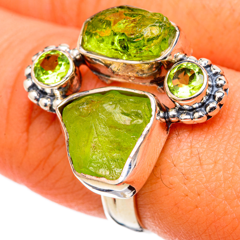 Peridot Rings handcrafted by Ana Silver Co - RING105092