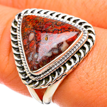 Dinosaur Bone Rings handcrafted by Ana Silver Co - RING105096