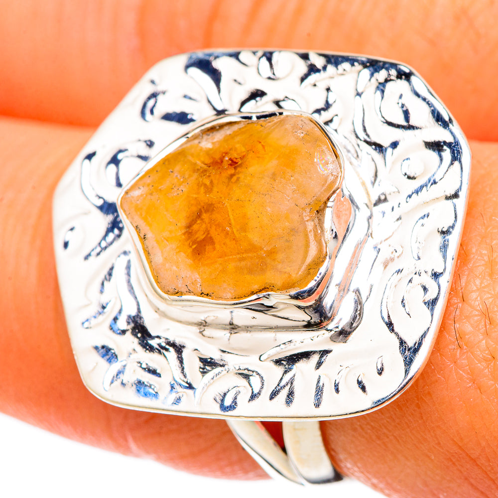 Citrine Rings handcrafted by Ana Silver Co - RING105099