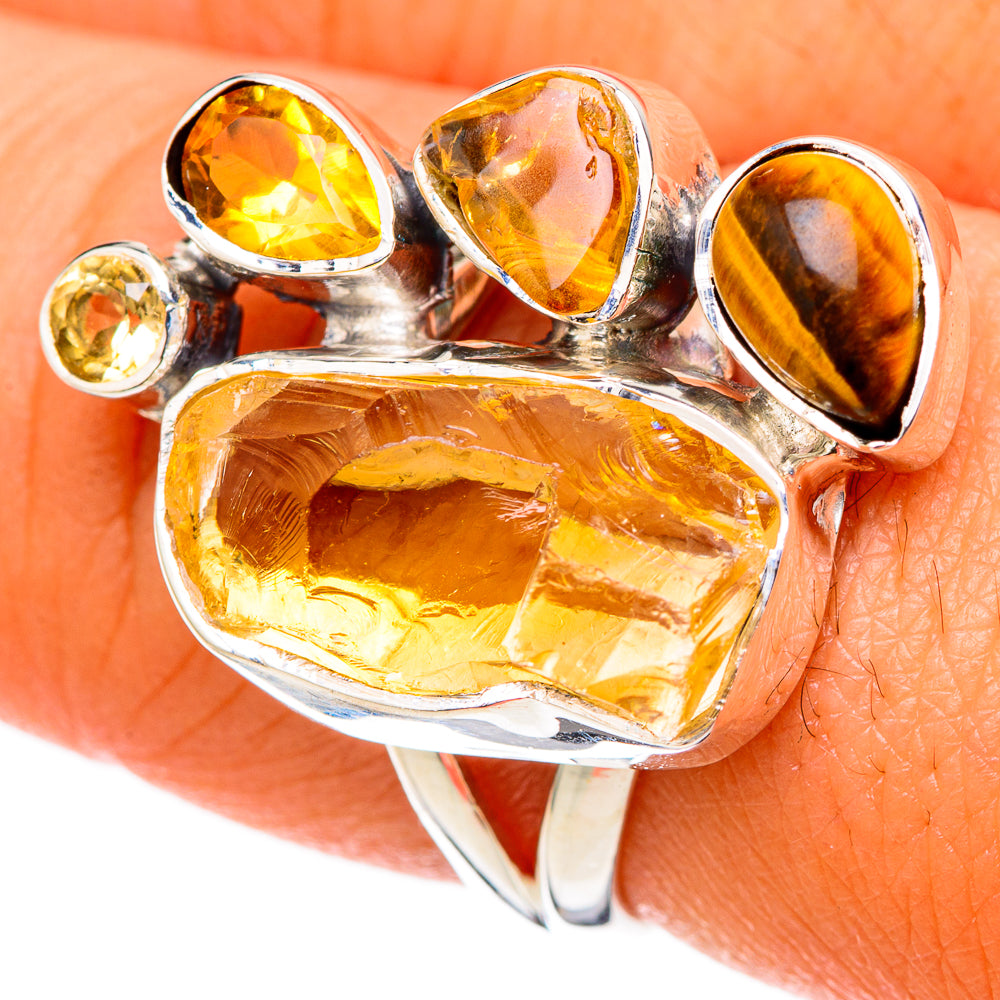 Citrine Rings handcrafted by Ana Silver Co - RING105100