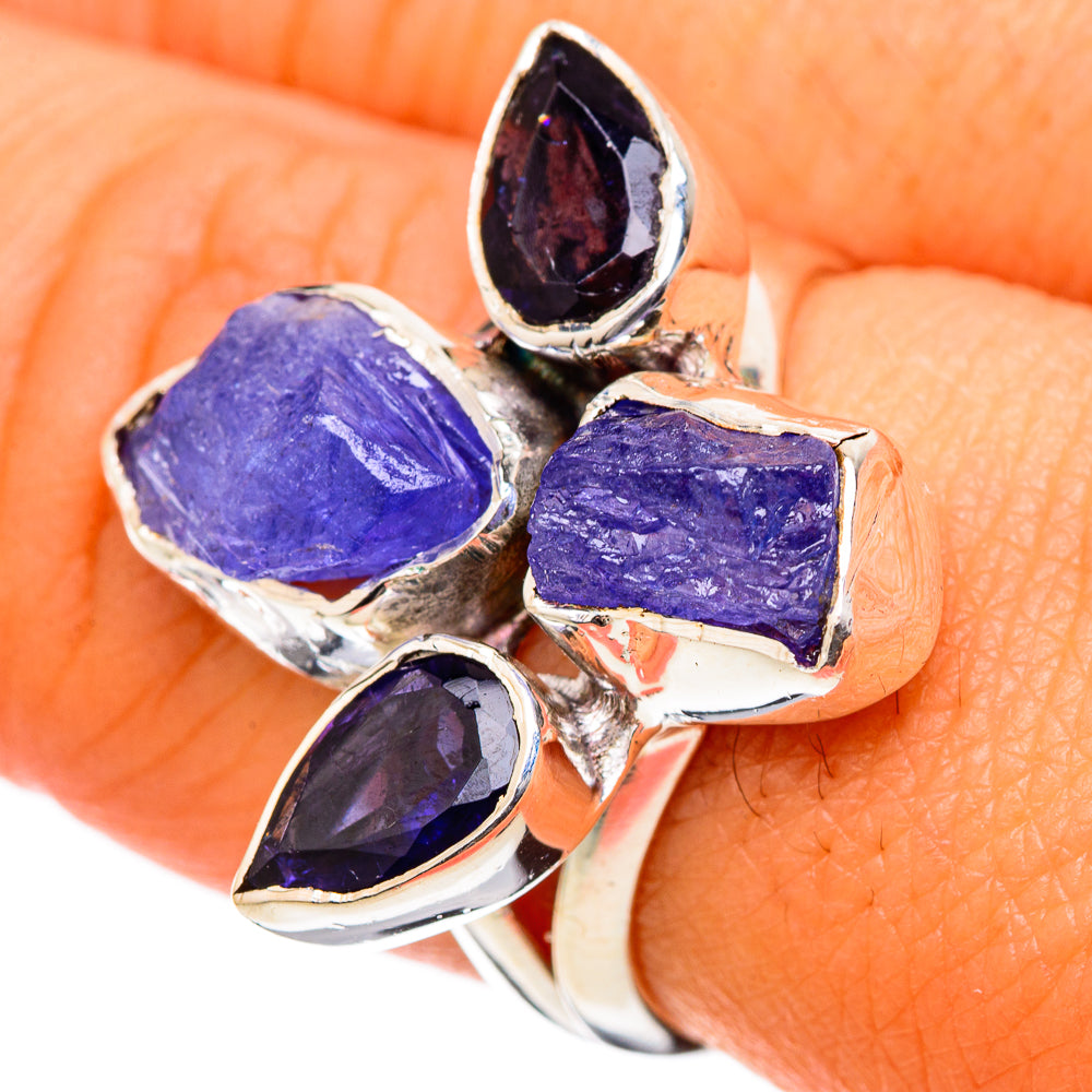 Tanzanite Rings handcrafted by Ana Silver Co - RING105104