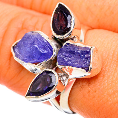 Tanzanite Rings handcrafted by Ana Silver Co - RING105104