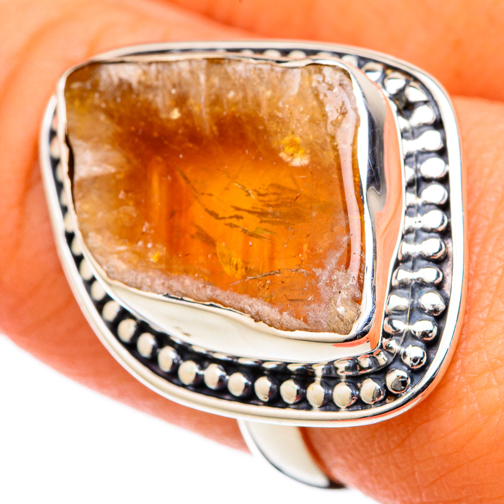Citrine Rings handcrafted by Ana Silver Co - RING105134