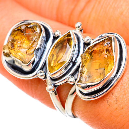 Citrine Rings handcrafted by Ana Silver Co - RING105135