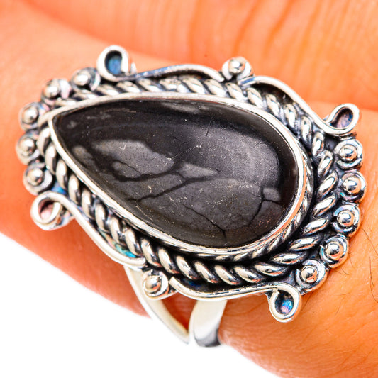 Picasso Jasper Rings handcrafted by Ana Silver Co - RING105142