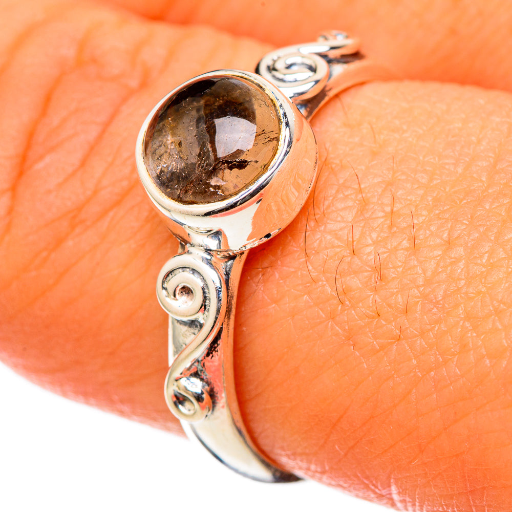 Pink Tourmaline Rings handcrafted by Ana Silver Co - RING105158