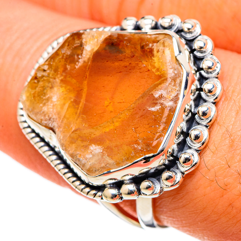 Citrine Rings handcrafted by Ana Silver Co - RING105163