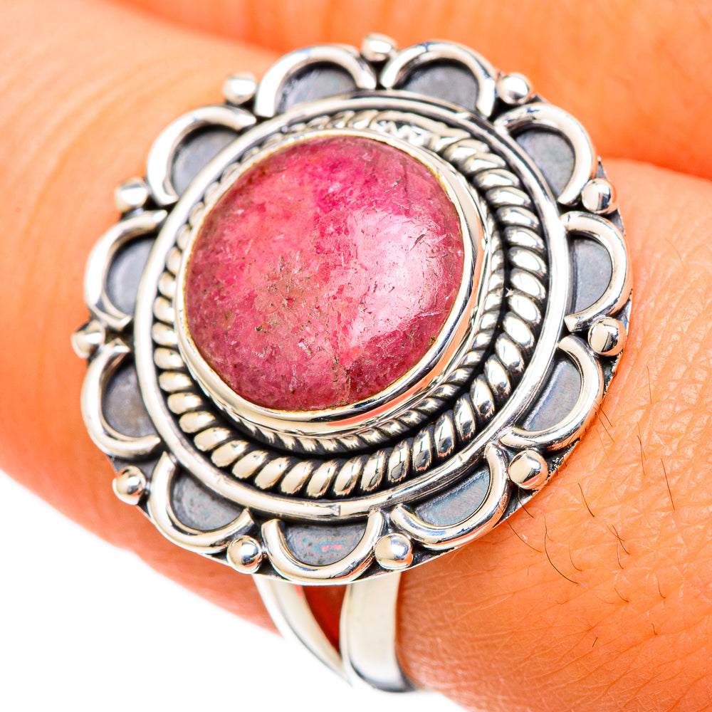 Thulite Rings handcrafted by Ana Silver Co - RING105164