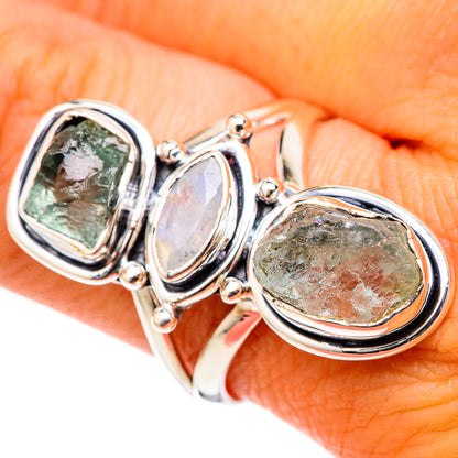 Aquamarine Rings handcrafted by Ana Silver Co - RING105195