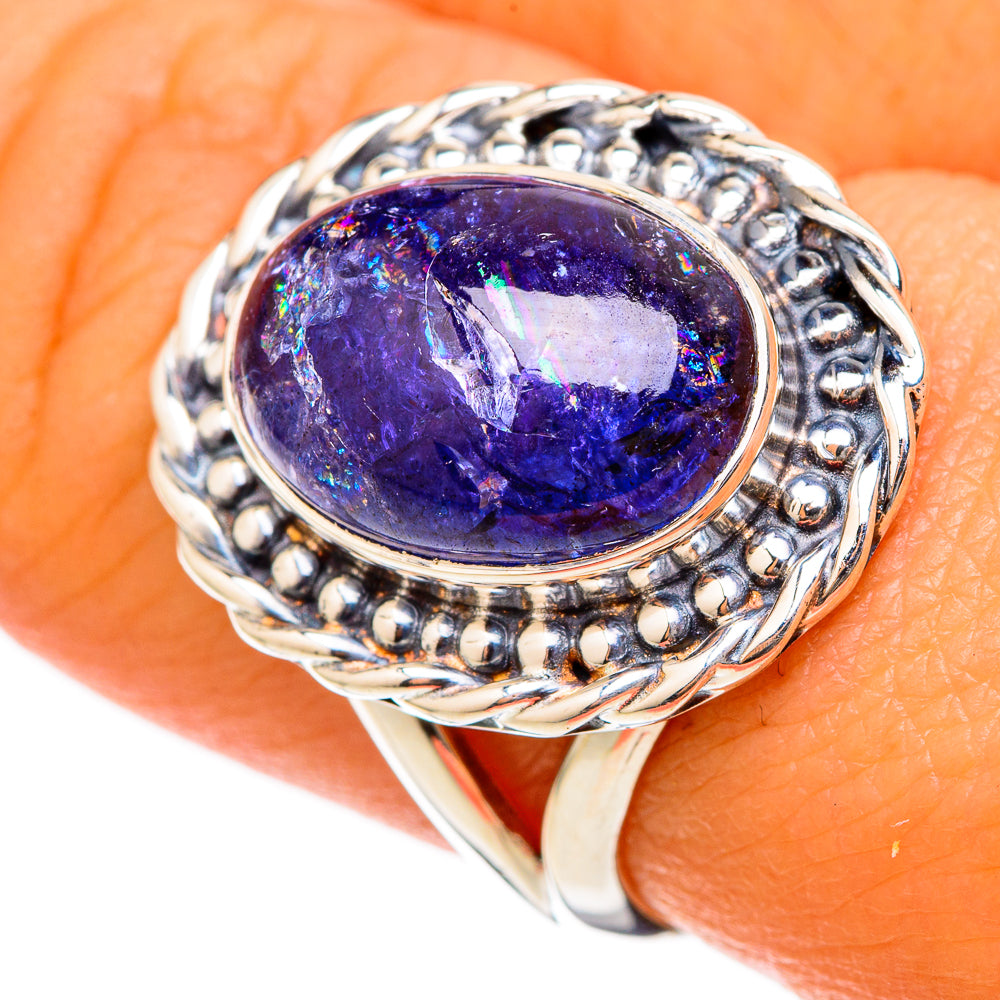 Tanzanite Rings handcrafted by Ana Silver Co - RING105213