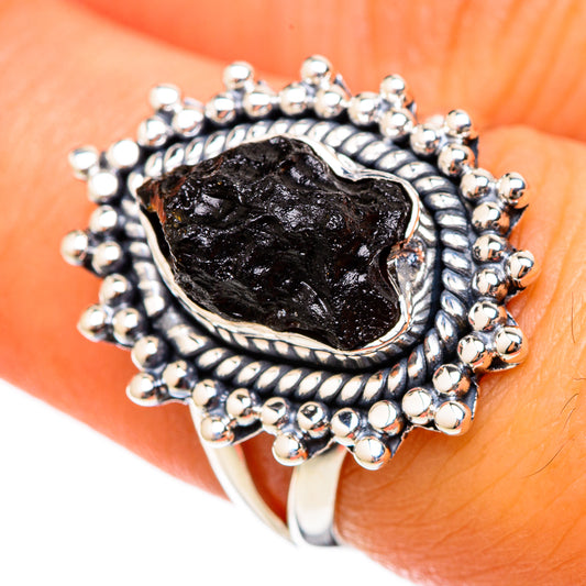Tektite Rings handcrafted by Ana Silver Co - RING105237