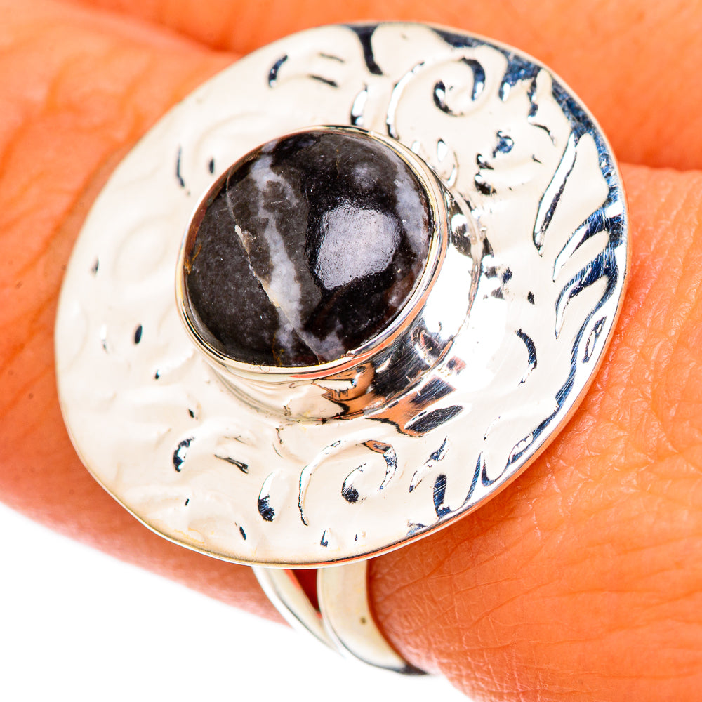 Pinolith Jasper Rings handcrafted by Ana Silver Co - RING105238
