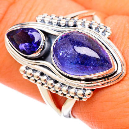 Tanzanite Rings handcrafted by Ana Silver Co - RING105261