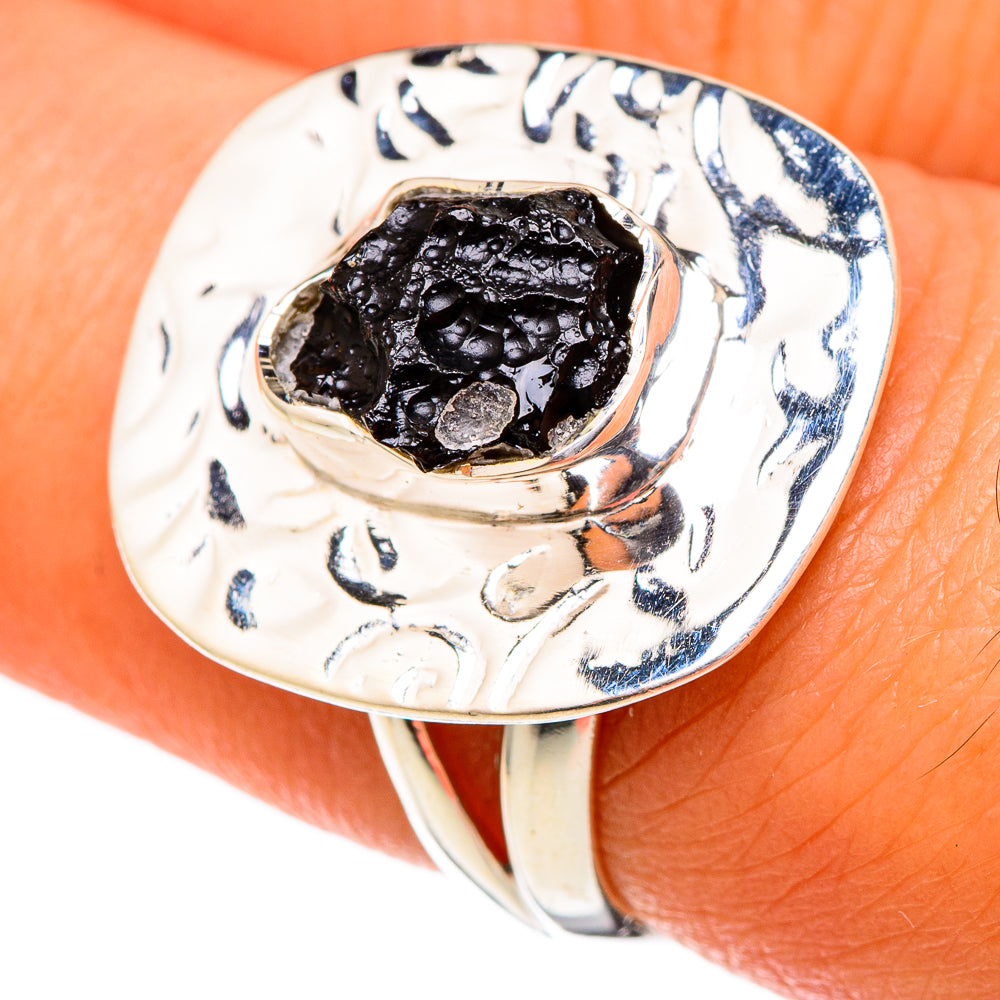 Tektite Rings handcrafted by Ana Silver Co - RING105262