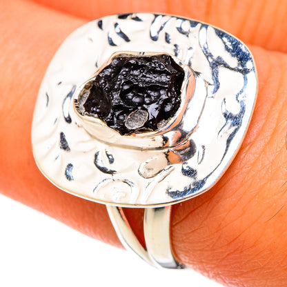 Tektite Rings handcrafted by Ana Silver Co - RING105262