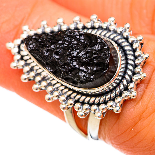 Tektite Rings handcrafted by Ana Silver Co - RING105263