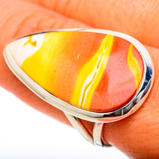 Mookaite Rings handcrafted by Ana Silver Co - RING105290