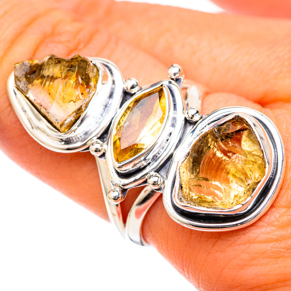 Citrine Rings handcrafted by Ana Silver Co - RING105295