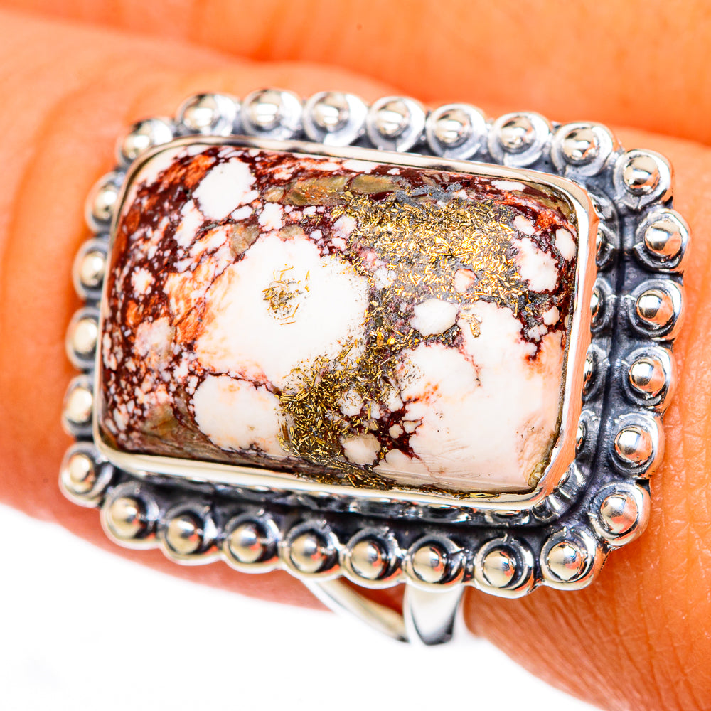 Wild Horse Jasper Rings handcrafted by Ana Silver Co - RING105330
