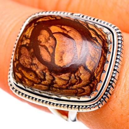 Picture Jasper Rings handcrafted by Ana Silver Co - RING105332