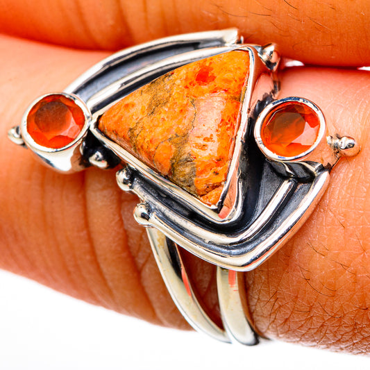 Sponge Coral Rings handcrafted by Ana Silver Co - RING105335